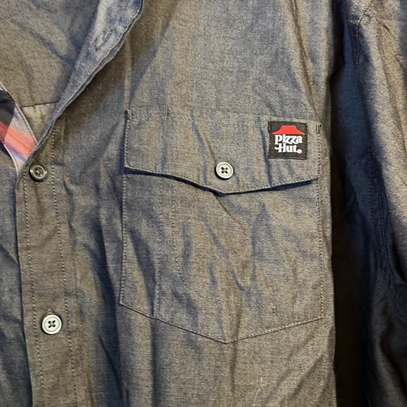 2 iq apparel llc size 2x grey button down shirt - Picture 2 of 3